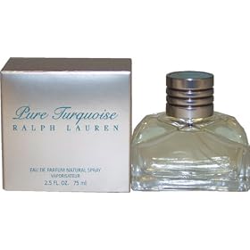 Pure Turquoise by Ralph Lauren for Women, Eau De Parfum Natural Spray, 2.5 Ounce