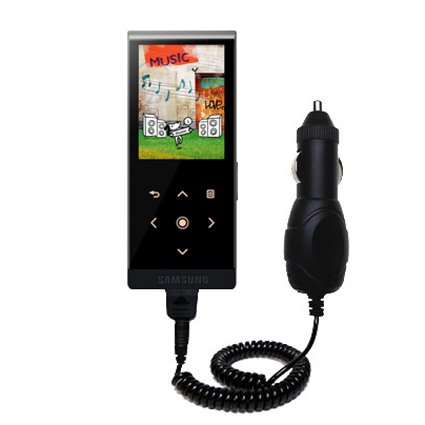 Rapid Car / Auto Charger for the Samsung YP-P2JARY - Gomadic Brand w/ TipExchange Technology
