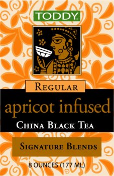 Apricot China Black Tea - half pound by Toddy