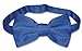Men's Dress Vest & BowTie Solid ROYAL BLUE Color Bow Tie Set for Suit or Tuxedo
