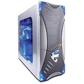 CybertronPC X-PLORER PCXPV23600SLJ, Silver/Silver, AMD Athlon 64 X2 5000+ (2.60GHz), 2048MB, 160GB, DVD+-RW, Onboard Video, 400 Watt Power Supply, Windows Vista Ultimate 32-bit, 1 Year Parts & Labor Warranty