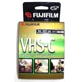 2 FujiFilm Video TC-30 VHS-C Premium Quality Videocassette VHS Camcorder Cassette