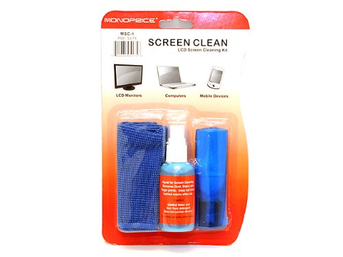 Buy Monoprice 105175 LCD Plasma Pocket-Sized Universal Screen Cleaner with Brush and Cleaning ClothB005FO354Y Filter