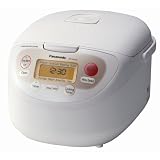 Panasonic SR-NA18 10-Cup Rice Cooker Warmer with Advanced Fuzzy Logic Technology by Panasonic