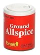 Tone's Ground Allspice, .60-Ounce Containers (Pack of 6)