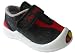 Baby Squeaky Shoes, Black/Red, size 5 (infant to toddler)