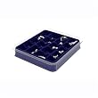 18 Compartment Jewelry Organizer in Midnight Blue by Neatnix