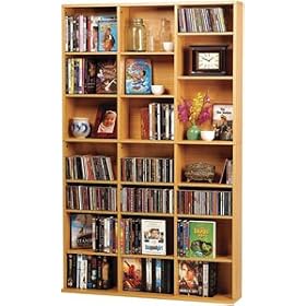 Oskar 756 CD/DVD Maple Cabinet