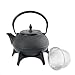 Cuisiland Small Hobnail Cast Iron Teapot Set 41oz Black
