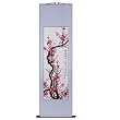Handmade Plum Blossom Poetry Scroll Wall Art Painting