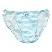 縞パン 1/1リアルバージョンストリングショーツ (みずいろ) サイズM