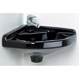 Barclay 4-750BL Hung Corner Bathroom Sink