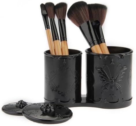 Organizer Storage Box Case Stand Holder for Cosmetic Makeup Tools Cylindrical