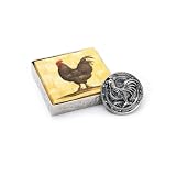 Star Home Rooster Napkin Holder with Weight