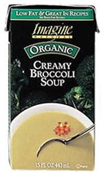 Imagine Organic Soup, Creamy Broccoli, 16-Ounce Aseptic Cartons (Pack of 12)