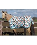 Bijou Lightweight Turnout Rug - Size 4 9  - Choc Drops