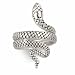 All Around Antique Look Snake Cocktail Ring Over Rhodium Plated with Gift Box All Around Antique Look Snake Cocktail Ring Over Rhodium Plated with Gift Box