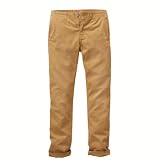 Teen boy's straight cut cotton chino trousers