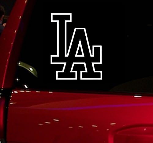 MLB Los Angeles Dodgers Baseball Auto Window Sticker Decal for Car Truck Suv