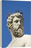 Statue of Neptune - 20 Inch Canvas Print (51 cm) by Robert Harding