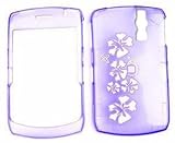 Blackberry Curve 8300/8310/8320/8330 - 1/2 Hawaian Flower.Purple - Hard Ca ....