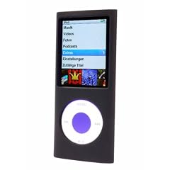 Artwizz SeeJacket Silicone Tasche f�r iPod nano 4G, schwarz