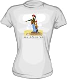 SHOOT IT Logo Del Hopewell Artwork logo Women's tee Shirt Small thru XL