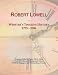 Search : Robert Lowell: Webster's Timeline History, 1775 - 2006