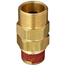 Control Devices Brass Load Genie Unloading Check Valve, 3/4" Tube Comp. x 1/2" MPT