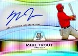 Mike Trout Certified Autograph Card