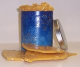 Scott's Cakes Cashew Brittle in a Plaid Can