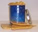 Scott's Cakes Cashew Brittle in a Plaid Can