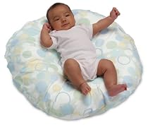Boppy Luxe Newborn Lounger with Slipcover, Pastel