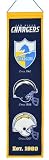 NFL San Diego Chargers Heritage Banner