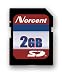 Norcent SDC2GB 2GB SD Memory Card
