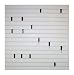 Garagemaid GM42SLATXX Easy Wall Slat Wall Kit
