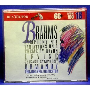 Brahms: Academic Festival Overture; Symphony No. 1; Variations on a Theme by Haydn (RCA Victor Basic 100, Vol. 18)