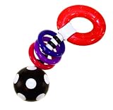 Sassy Refreshing Rings Rattle and Teether Developmental Toy