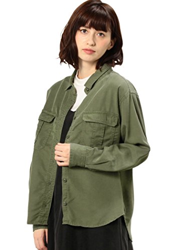 (ユナイテッドアローズ グリーンレーベル リラクシング) UNITED ARROWS green label relaxing CB ミリタリーシャツ 36116990968