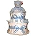 Baby Cakes with Plush Ty Stuffed Toy - 2-Tier Diaper Cake