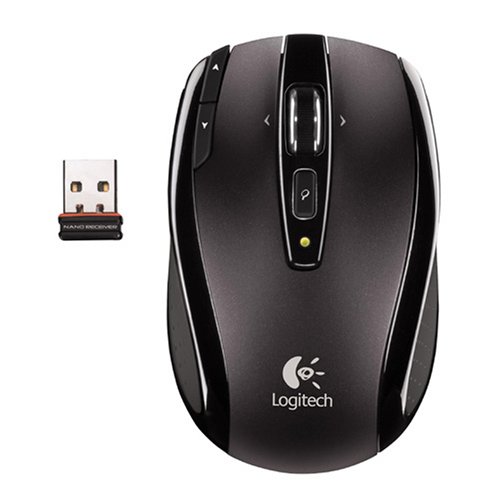 Logitech VX Nano Cordless Laser Mouse for Notebooks (Black) image