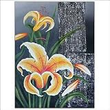 Yellow Smooth tulip 1 Painting - Bali Fine Art - CraftNetwork