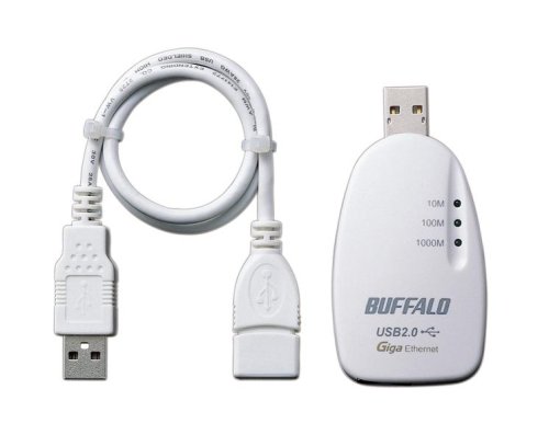 Cover image : BUFFALO Giga対応 USB2.0用 LANアダプタ LUA2-U2-KGT