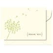 Green Thank-You Flat-Panel Card Set 50-pk.