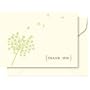 Green Thank-You Flat-Panel Card Set 50-pk.