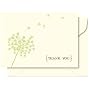 Green Thank-You Flat-Panel Card Set 50-pk.