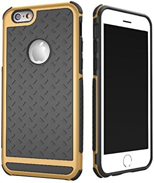 iPhone 6s Case, iPhone 6 Case, TOPS TECHNOLOGY™ [Exact-Fit] [Non-Slip] [Scratch & Impact Resistant] PREMIUM BUMPER TPU Durable Case, Ultra Slim Fit Protective Case for iPhone 6 and iPhone 6s (4.7-Inch) - Gold