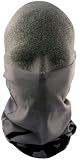 ZANheadgear 100 Percentage Polyester Gray with Black Flames Motley Tube