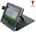 Wicked "Napa" Ledertasche für Apple iPad WiFi & iPad 3G mit Standfunktion - Hülle schwarz