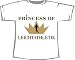 Sports : Princess of Leichtathletik; Frauen T-Shirt wei&szlig;